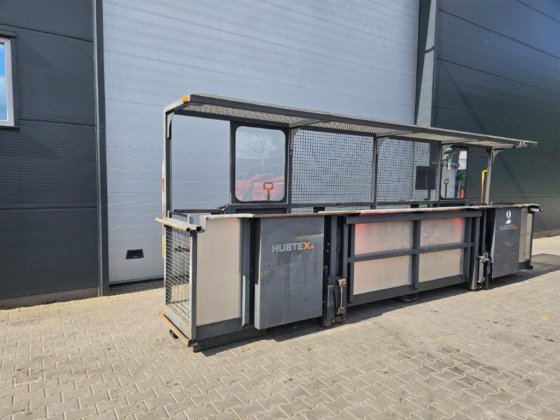 2011 Hubtex BIG 工作篮，适用于叉车人员篮