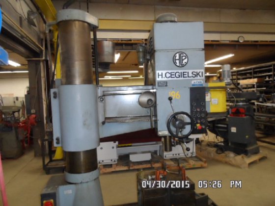 1978 Radial Drill, 4' x