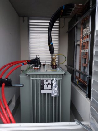 2020 630 kVA transformator station
