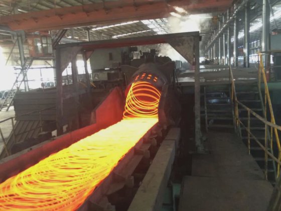 杭集水冷装置钢厂热轧机线材生产线