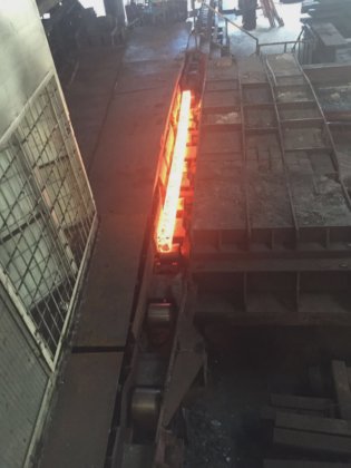 杭机水平连铸机、轧机