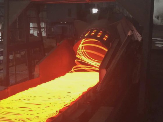 杭机无扭顶交叉线材块材轧机