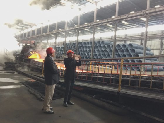 杭集线材、螺纹钢生产线高速顶部横断轧机