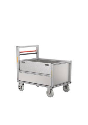 Rollcontainer mit Aluminiumbox