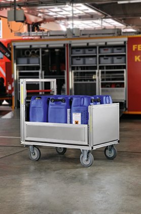 Rollcontainer mit Aluminiumbox