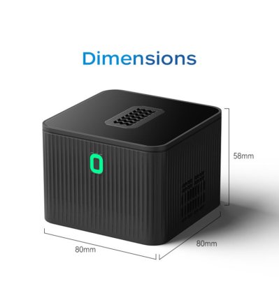 Airwoods 1.2亿/立方厘米离子发生器，适用于迷你车载和家用空气净化器