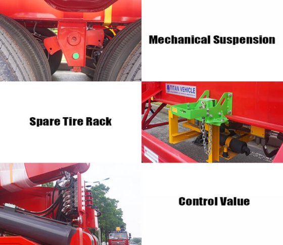 3 Axle 40 Ft Container