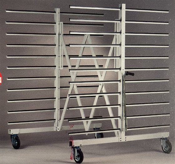 SIMPLE CROSS LOCKABLE DRYING TROLLEY - CBC / 6 - 2X in Rimini, Emilia ...