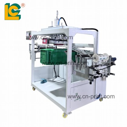 平面伺服垃圾桶塑料桶热转印机