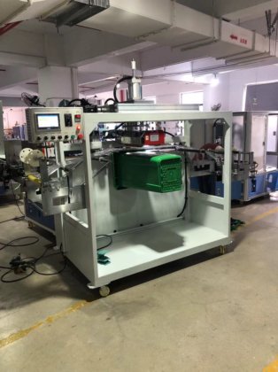 平面伺服垃圾桶塑料桶热转印机