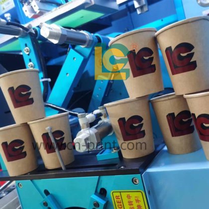 塑料杯丝网印刷机 咖啡纸杯自动丝网印刷机