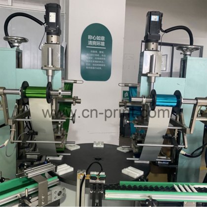 自動2色ターンテーブル8ステーションマークペンホットスタンピングマシン