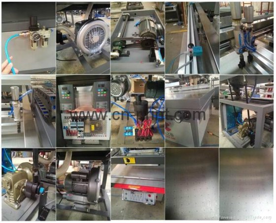 带 UV 干燥器的自动平板丝网印刷机