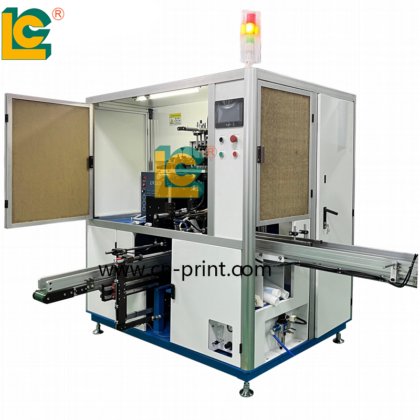 試験管用高速1色自動スクリーン印刷機
