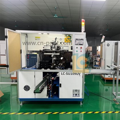 試験管用高速1色自動スクリーン印刷機