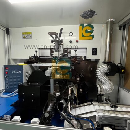 試験管用高速1色自動スクリーン印刷機