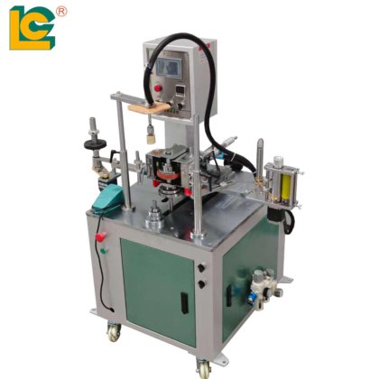 不規則な形状のボトルキャップコンテナエッジプロファイリングホットスタンピングマシン