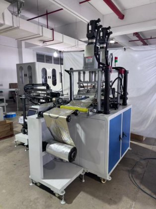 全自动一次性西餐盘双头伺服烫金机