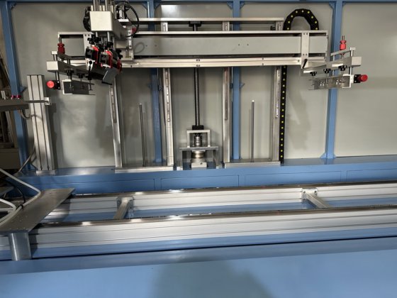 1色円筒バレルプラスチックバケツコンテナUVスクリーン印刷機