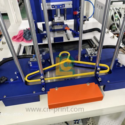 ハンガー用モノクロームパッド印刷機