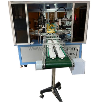 LC 双色 12 工位平板打印机：24 瓶/周期