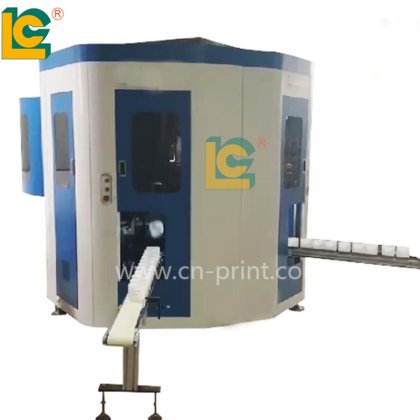 单色全自动西班牙玻璃瓶丝网印刷机