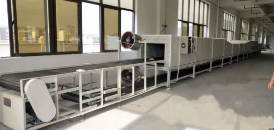 玻璃化妆品酒瓶罐杯高温热风循环隧道