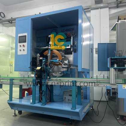 大型全自动花盆丝网印刷机