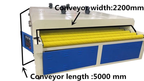 用于干燥玻璃的特殊设计红外线热干燥隧道