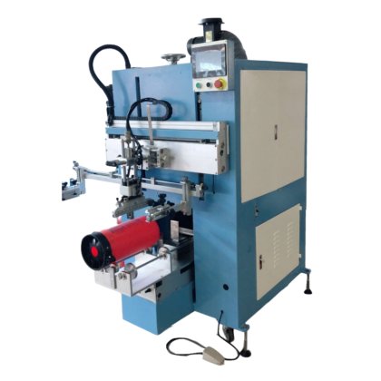 用于灭火器的自动 UV 丝网印刷干燥机