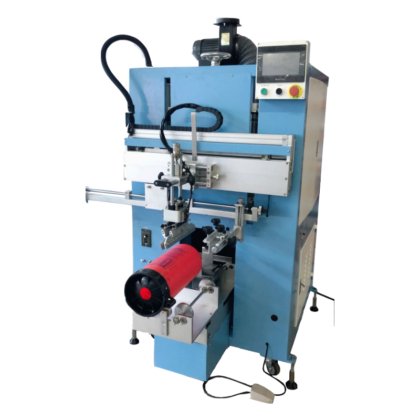 用于灭火器的自动 UV 丝网印刷干燥机