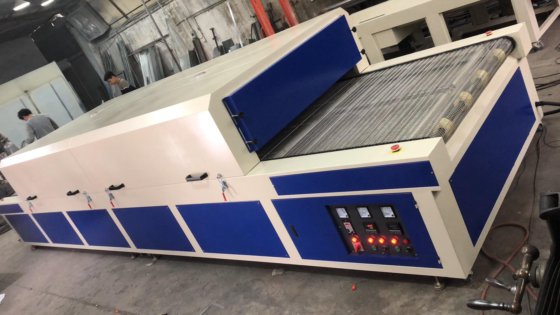 大型高温红外线干燥隧道炉