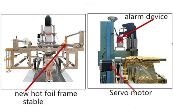 A5ノート用半自動ロータリーホイルスタンピングマシン