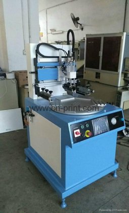 带输送机的 PLC 控制系统平面丝网印刷机