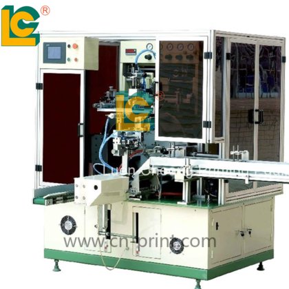 バレルのためのフル オート ガラス スクリーン印刷機シルク スクリーン印刷