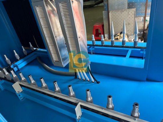 圆瓶 UV 固化机，用于圆瓶贴标