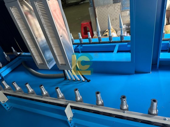 圆瓶 UV 固化机，用于圆瓶贴标