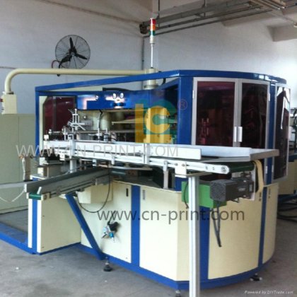 六色自动管材印刷机