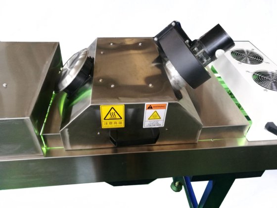 全自动化妆笔 UV 热风双丝网印刷机