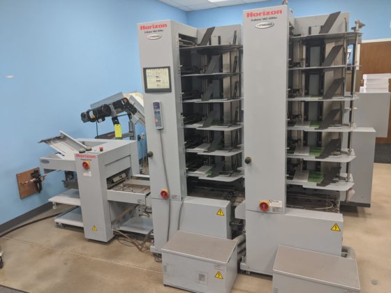 HORIZON COLLATING SYSTEM WITH OFFSET