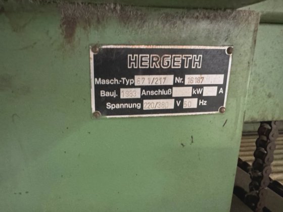 Carrelli elevatori HERGETH del 1983,