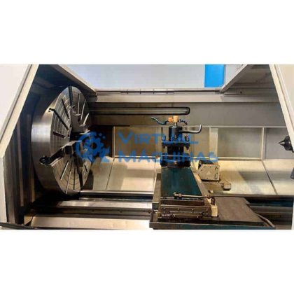 Torno CNC marca Romi modelo