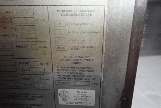 Four à double grille Lucks