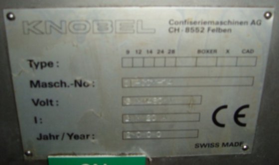 Knobel Chocolate Cold Press Former