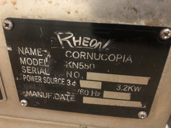 Machine à incruster Rheon KN550