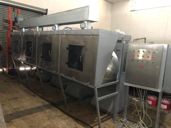 Stokes-Beschichtungsanlage