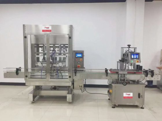 Linear Automatic Liquid Soap Filling