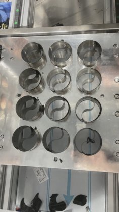 Hydraulic Eye Patch Forming and
