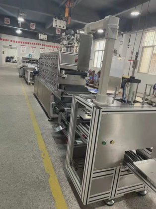 Máquina automática de corte y