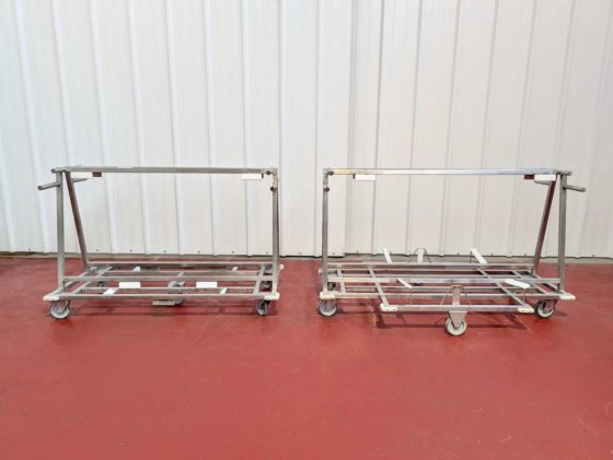 运输筛网格的运送车